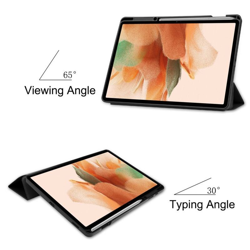 Maskica Samsung Galaxy Tab S7 FE Trostruki Sklopivi Držač Za Olovke