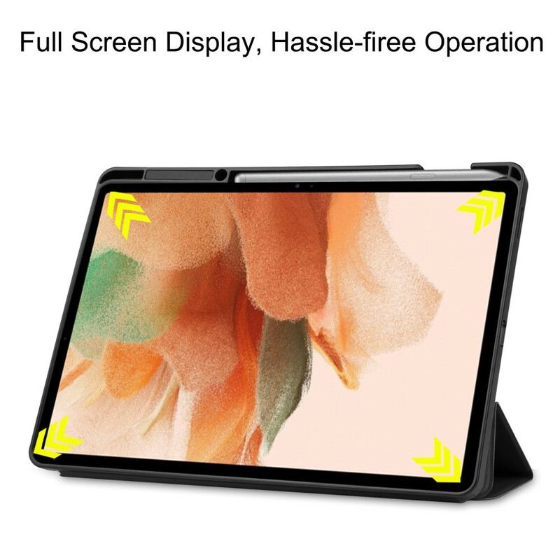 Maskica Samsung Galaxy Tab S7 FE Trostruki Sklopivi Držač Za Olovke