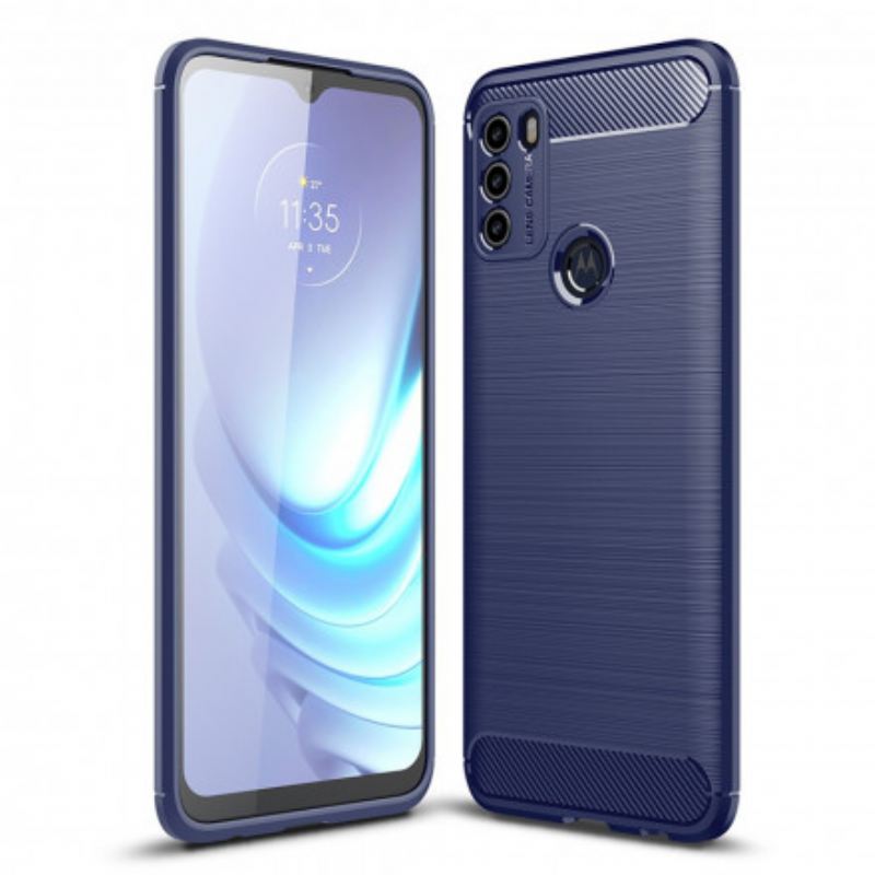 Maskica Moto G50 Brušena Karbonska Vlakna