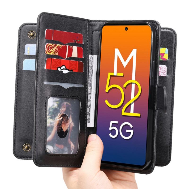 Futrola Samsung Galaxy M52 5G Novčanik Koža I Novčanik