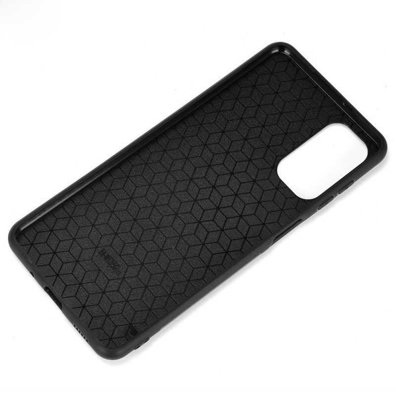 Maskica Samsung Galaxy M52 5G Umjetna Koža S Obrubom