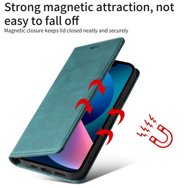 Futrola iPhone 14 Umjetna Koža S Ručnim Remenom