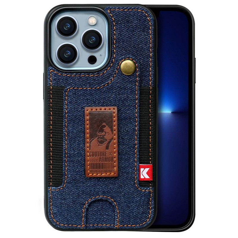 Maskica iPhone 14 Držač Kartica I Remen Za Traperice