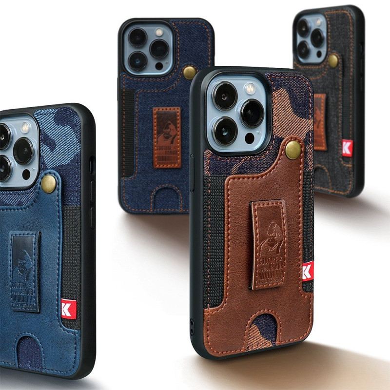 Maskica iPhone 14 Držač Kartica I Remen Za Traperice