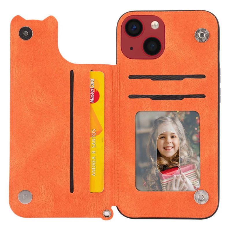 Maskica iPhone 14 Držač Kartice S Trakom Mandala