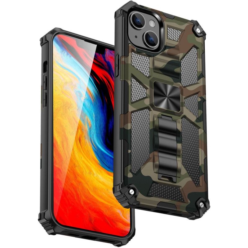 Maskica iPhone 14 Kamuflažna Uklonjiva Podrška