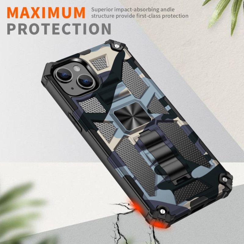 Maskica iPhone 14 Kamuflažna Uklonjiva Podrška