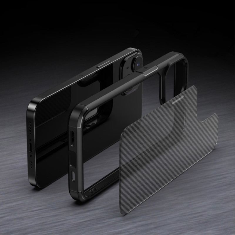 Maskica iPhone 14 Mocolo Karbonska Vlakna