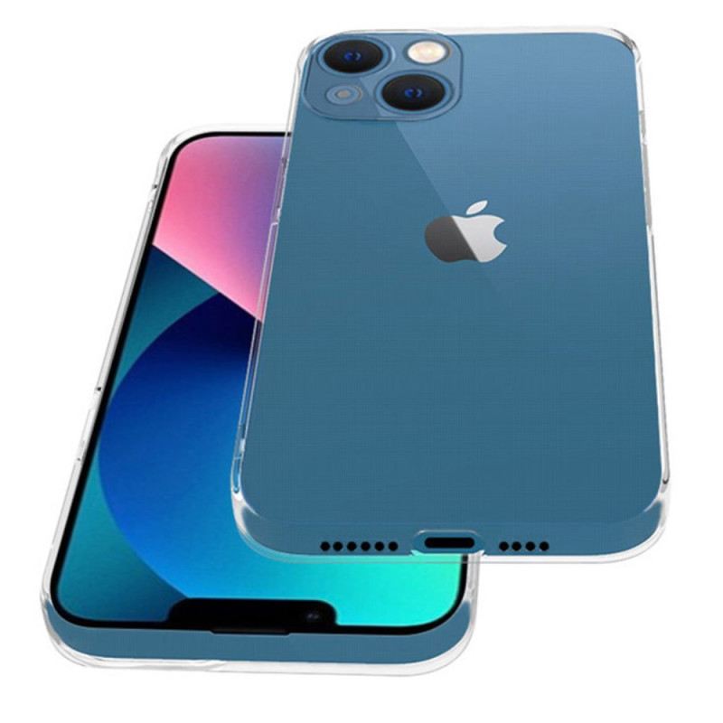 Maskica iPhone 14 Prozirna Boja Protiv Žutila