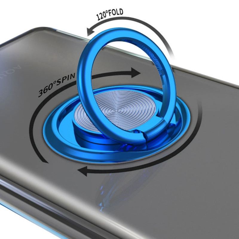 Maskica iPhone 14 Prozirni Rotirajući Prsten