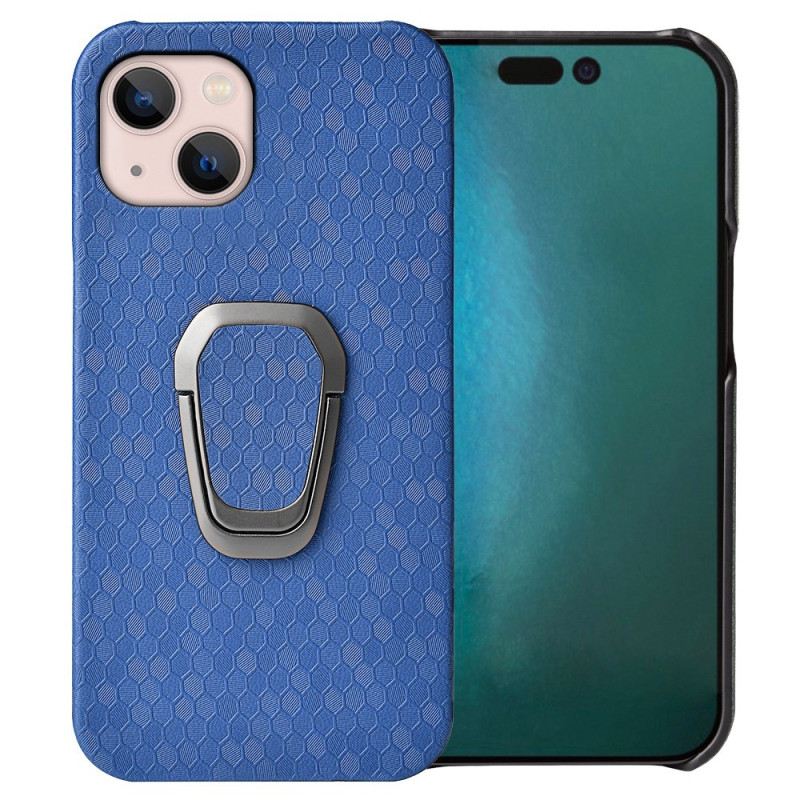 Maskica iPhone 14 Saće S Prstenastom Potporom