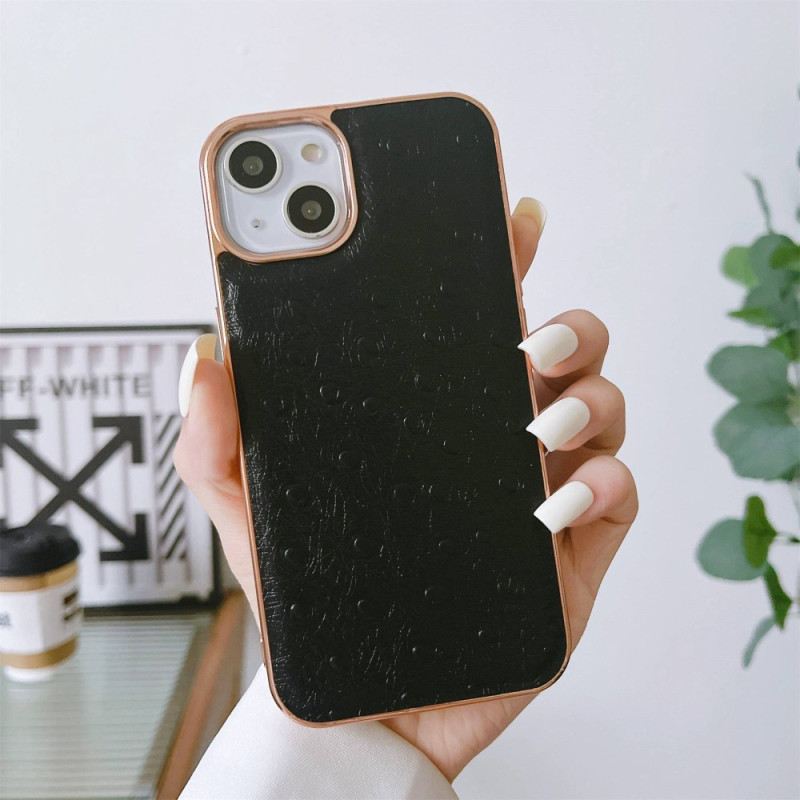 Maskica iPhone 14 Teksturirana Prava Koža