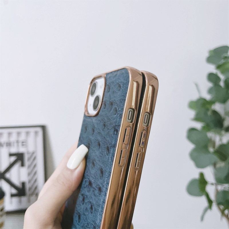 Maskica iPhone 14 Teksturirana Prava Koža
