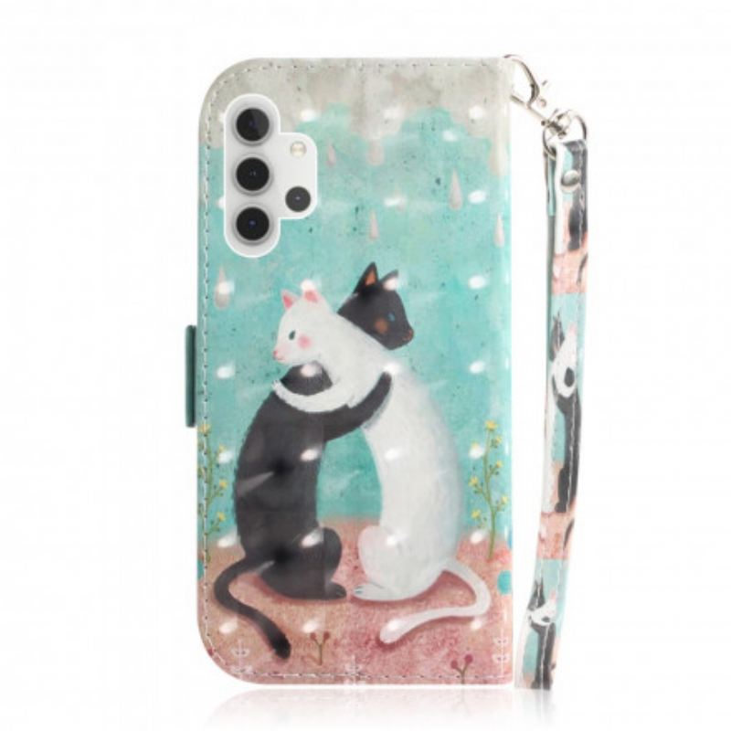 Futrola Samsung Galaxy A32 5G Strappy Cat Friends
