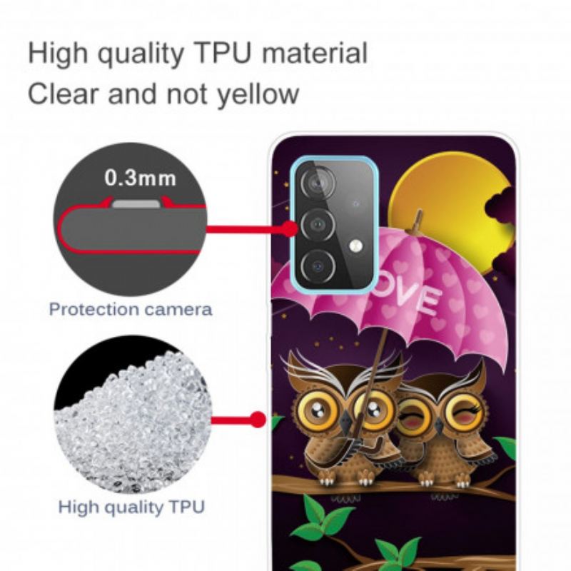 Maskica Samsung Galaxy A32 5G Fleksibilne Ljubavne Sove