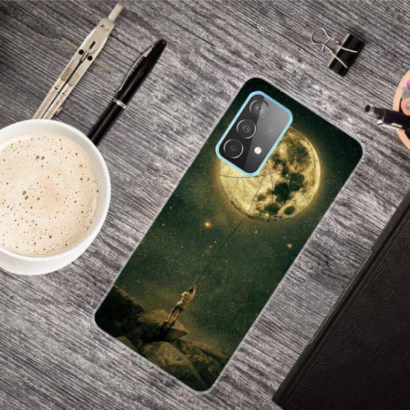 Maskica Samsung Galaxy A32 5G Fleksibilni Mjesečev Čovjek