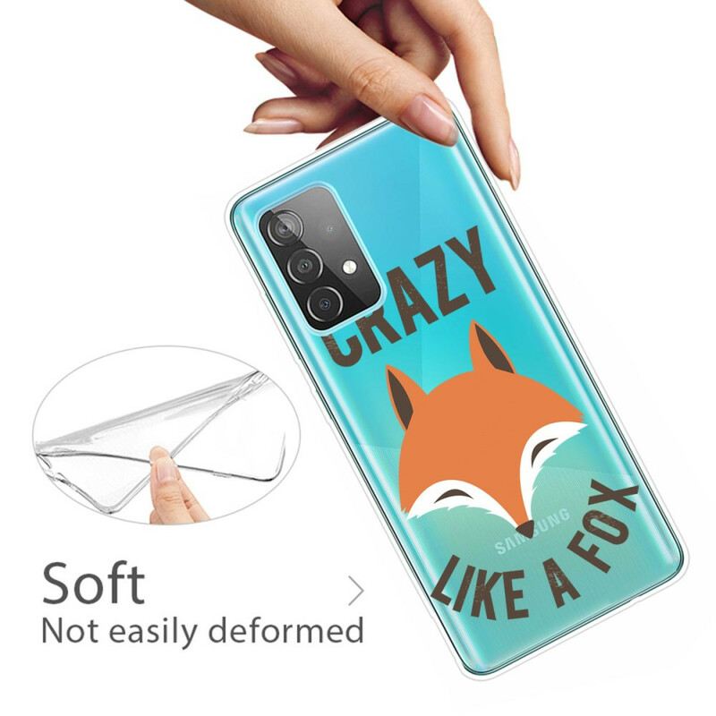 Maskica Samsung Galaxy A32 5G Fox / Crazy Like A Fox