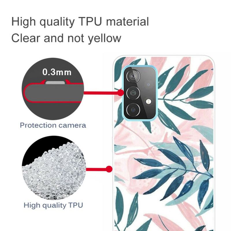 Maskica Samsung Galaxy A32 5G Lišće