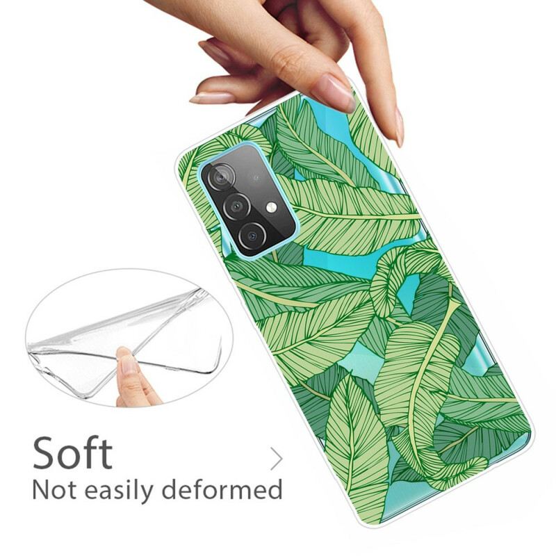 Maskica Samsung Galaxy A32 5G Lišće
