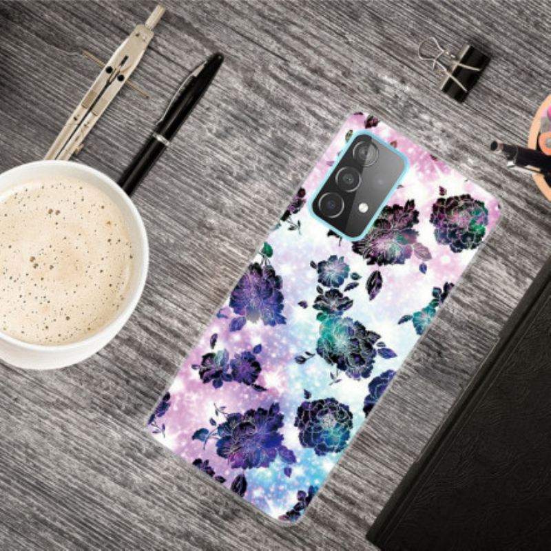 Maskica Samsung Galaxy A32 5G Šareno Vintage Cvijeće
