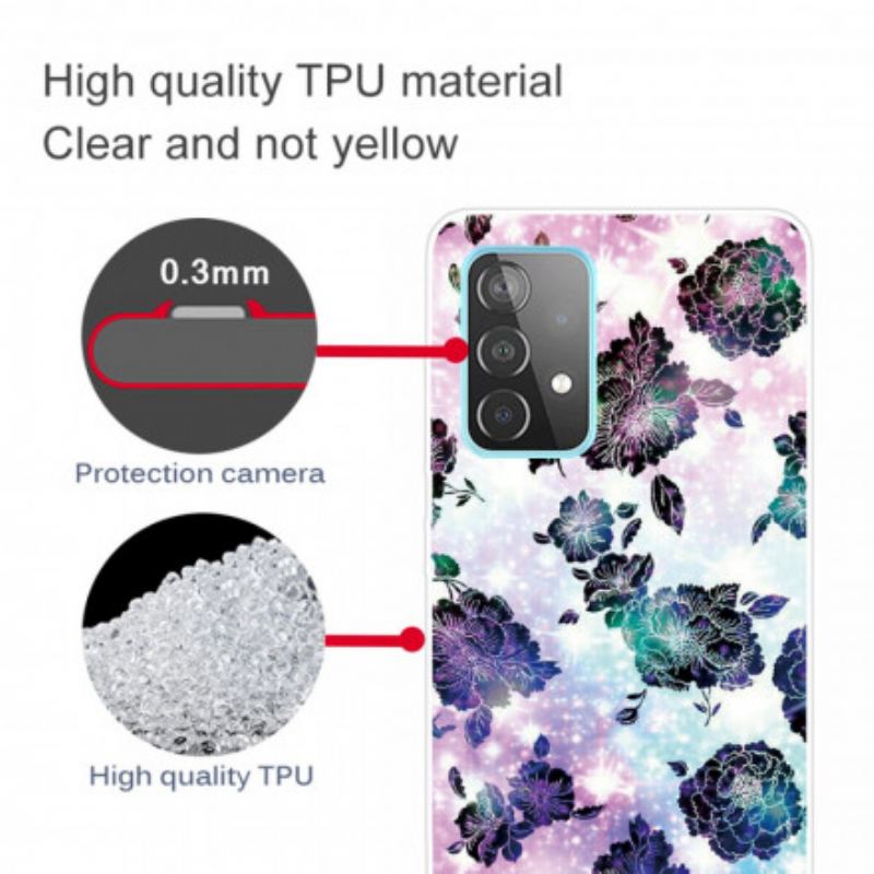 Maskica Samsung Galaxy A32 5G Šareno Vintage Cvijeće