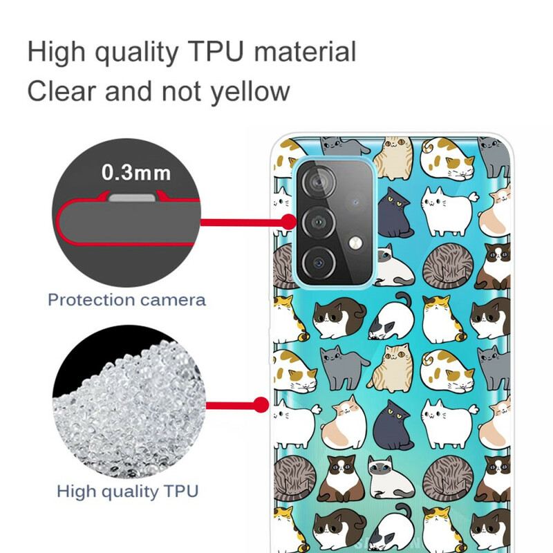 Maskica Samsung Galaxy A32 5G Vrhunske Mačke