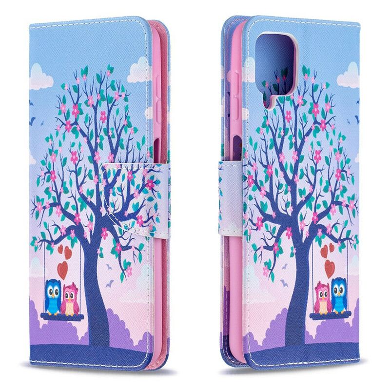 Futrola Samsung Galaxy M12 / A12 Sove Na Ljuljački