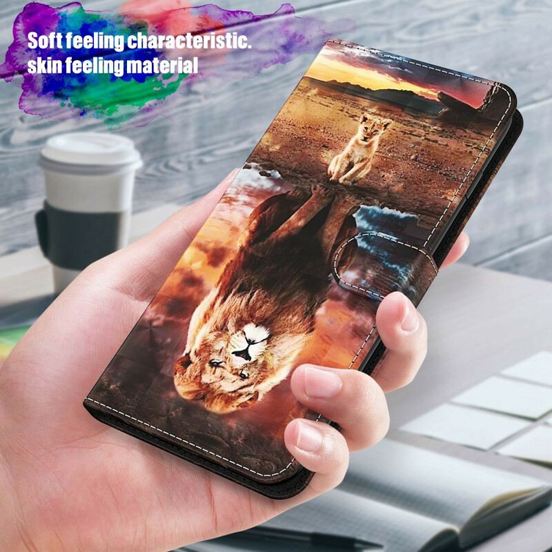 Futrola Samsung Galaxy M12 / A12 Svjetlosni Lav S Uzicom