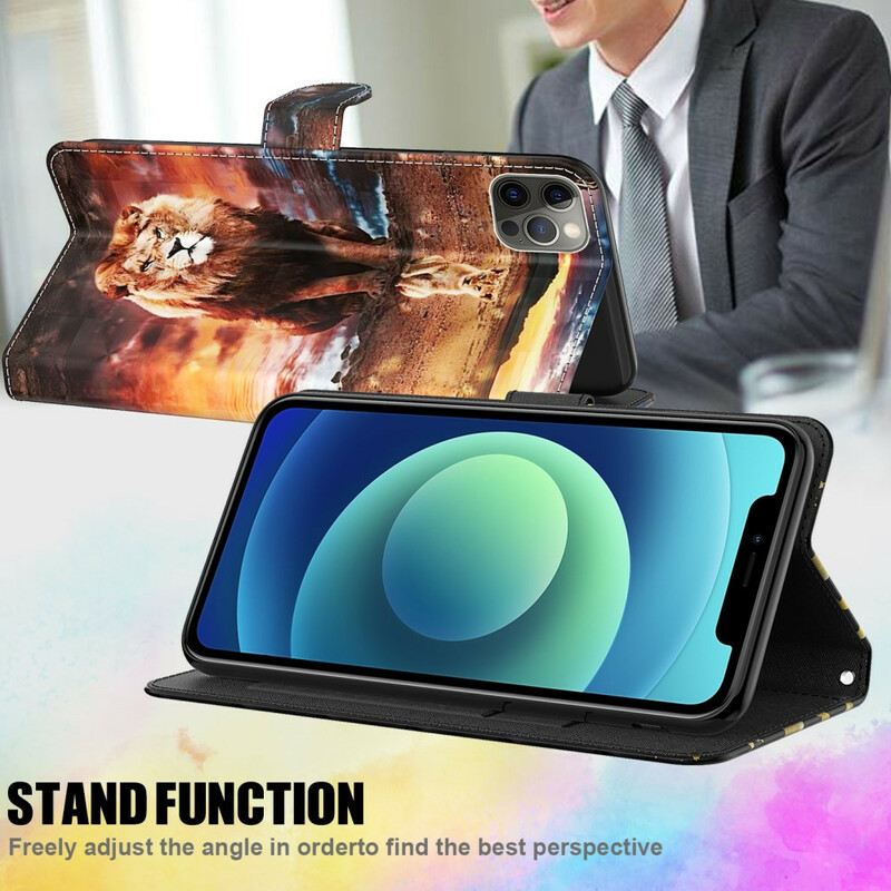 Futrola Samsung Galaxy M12 / A12 Svjetlosni Lav S Uzicom