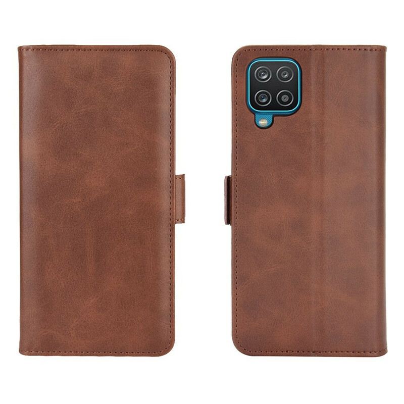 Kožna Futrola Samsung Galaxy M12 / A12 Flip Futrola Dupli Poklopac