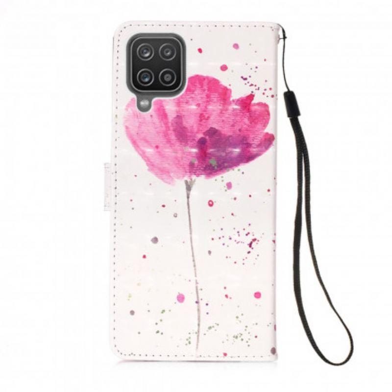 Maskica Samsung Galaxy M12 / A12 Akvarel Mak