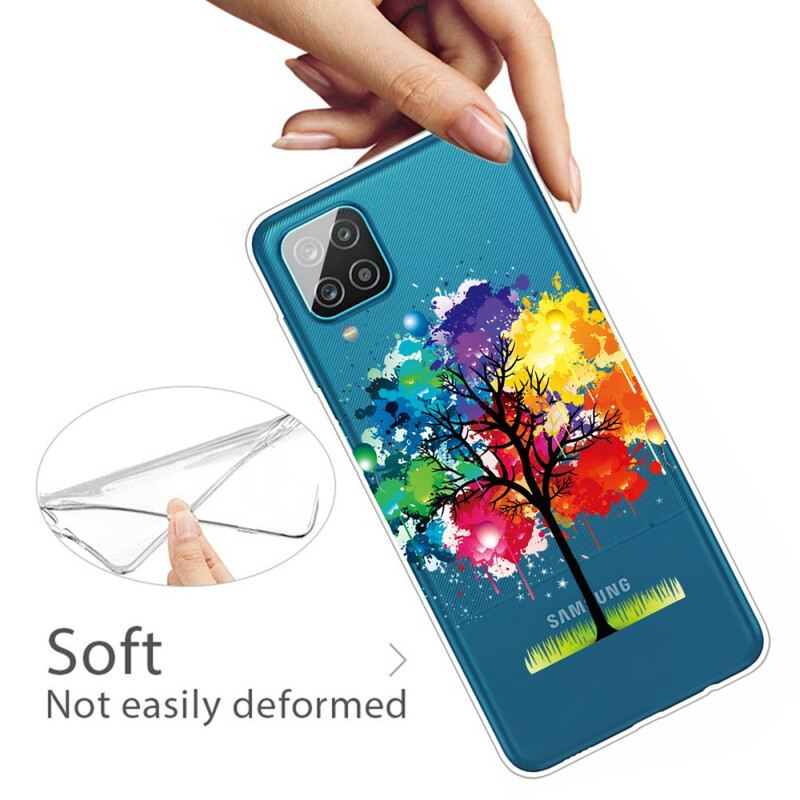 Maskica Samsung Galaxy M12 / A12 Bešavno Akvarelno Stablo
