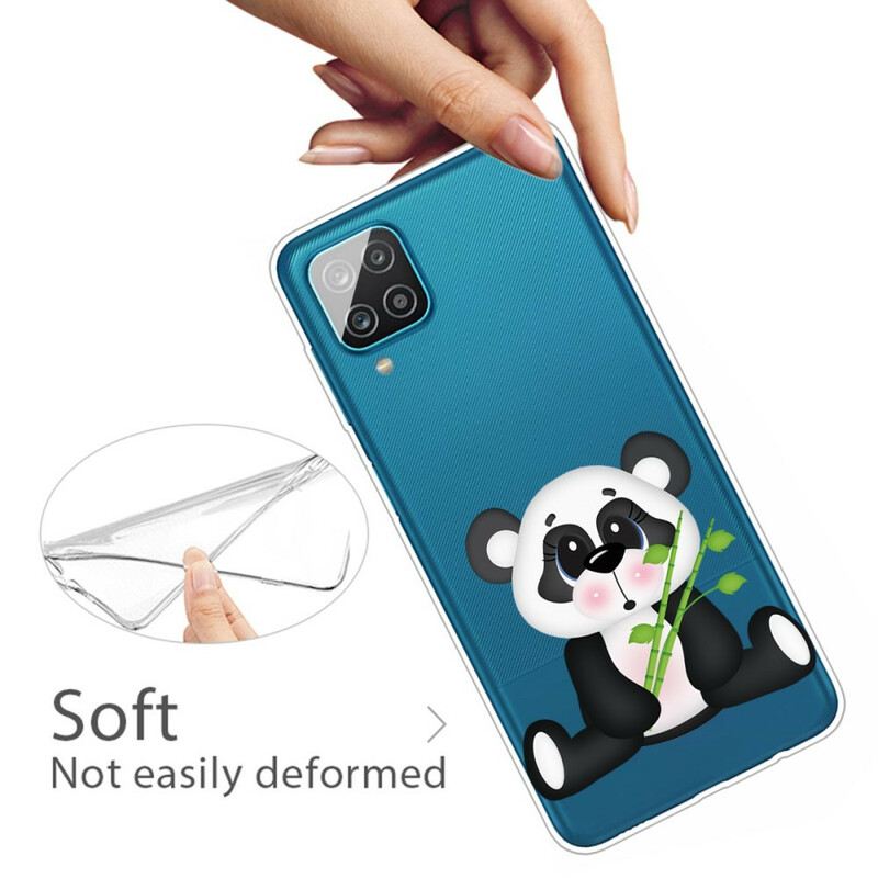 Maskica Samsung Galaxy M12 / A12 Besprijekorna Tužna Panda
