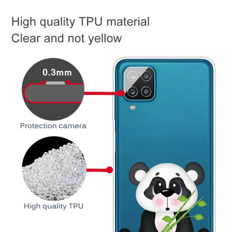 Maskica Samsung Galaxy M12 / A12 Besprijekorna Tužna Panda