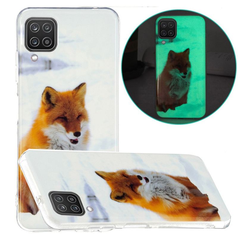 Maskica Samsung Galaxy M12 / A12 Fluorescentna Lisica