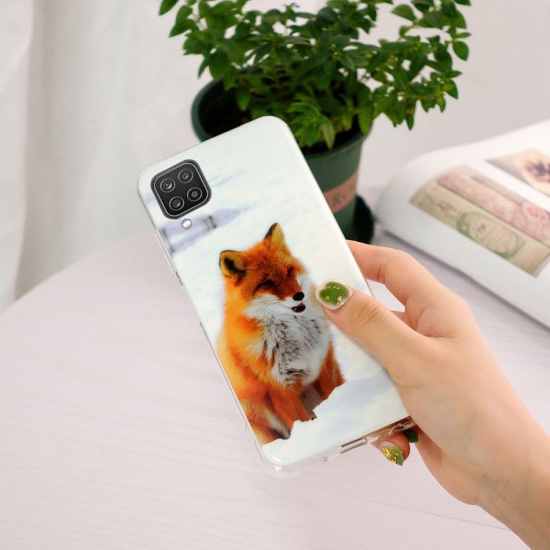 Maskica Samsung Galaxy M12 / A12 Fluorescentna Lisica
