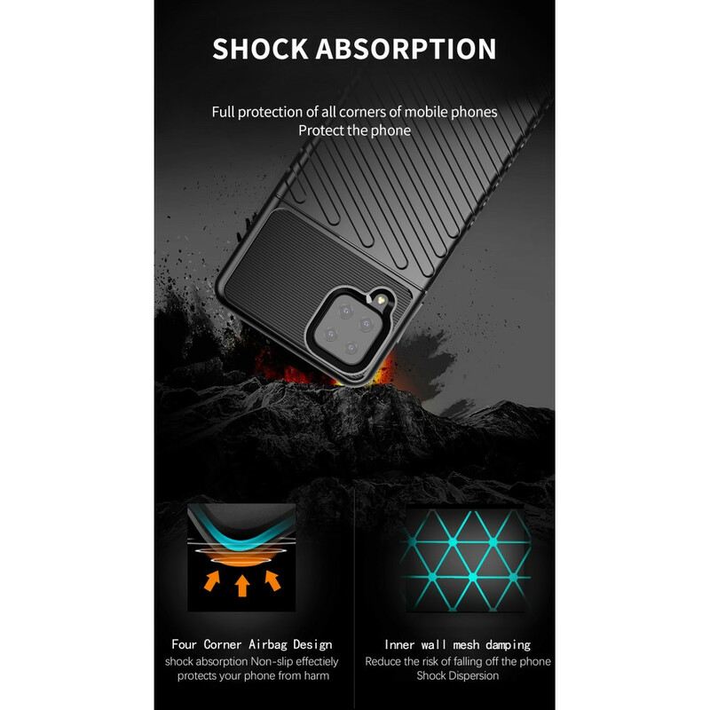 Maskica Samsung Galaxy M12 / A12 Grom Serija