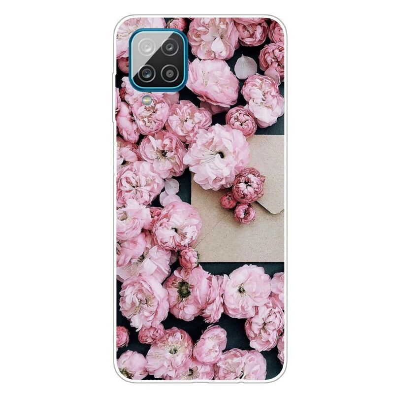 Maskica Samsung Galaxy M12 / A12 Intenzivno Cvijeće