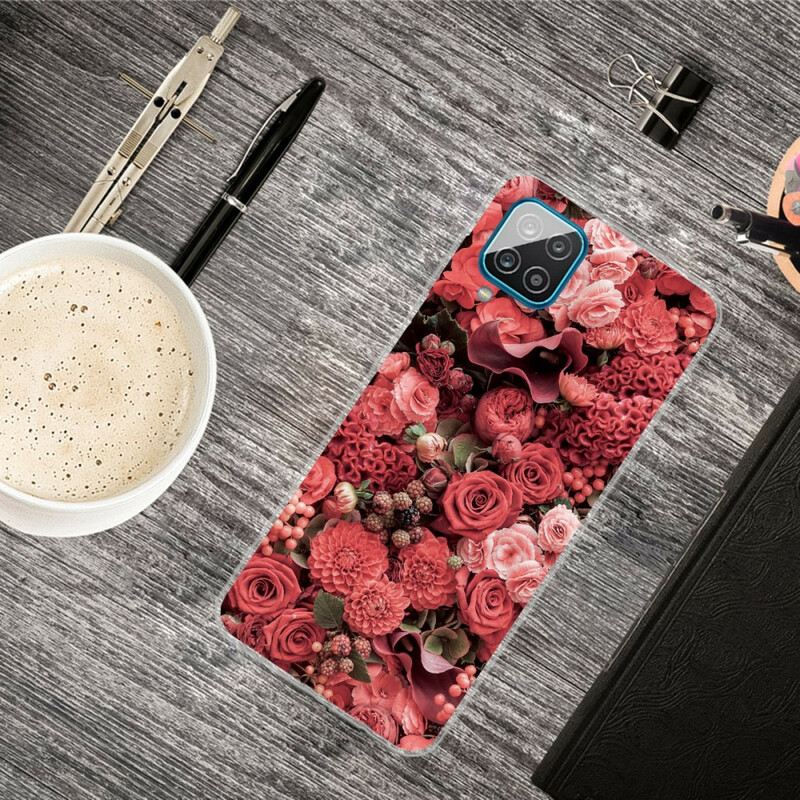 Maskica Samsung Galaxy M12 / A12 Intenzivno Cvijeće