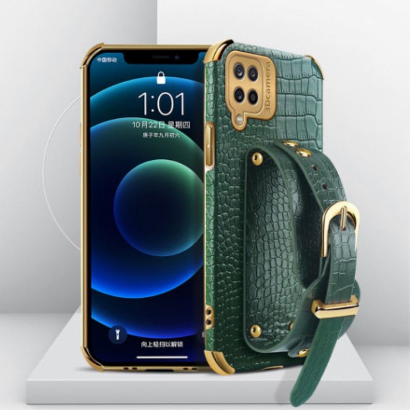 Maskica Samsung Galaxy M12 / A12 Kroko Remen