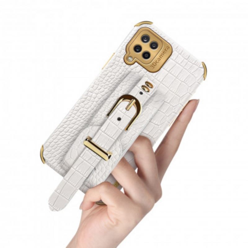 Maskica Samsung Galaxy M12 / A12 Kroko Remen