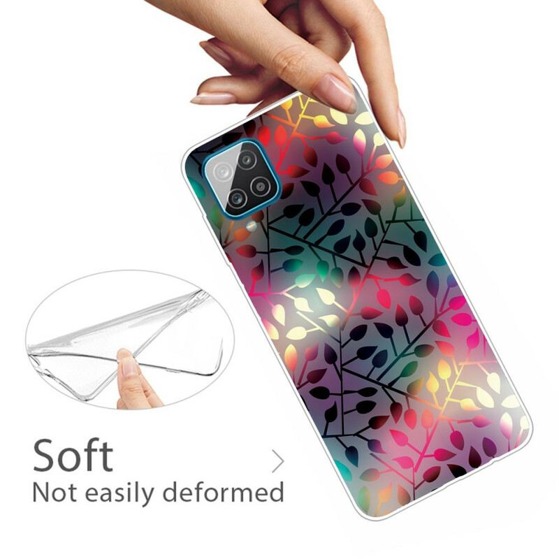 Maskica Samsung Galaxy M12 / A12 Lišće