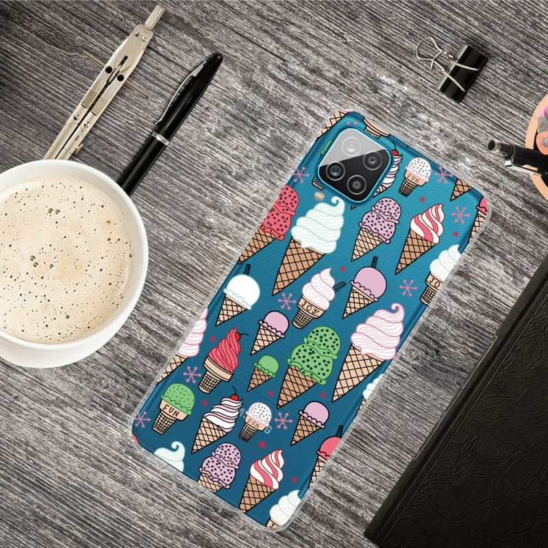 Maskica Samsung Galaxy M12 / A12 Sladoled Od Vrhnja