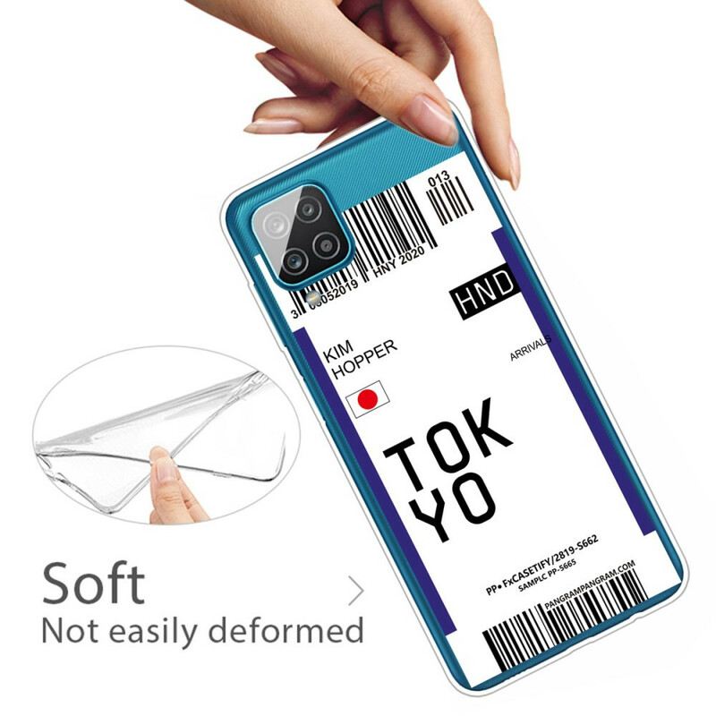 Maskica Samsung Galaxy M12 / A12 Ukrcajna Karta Za Tokio