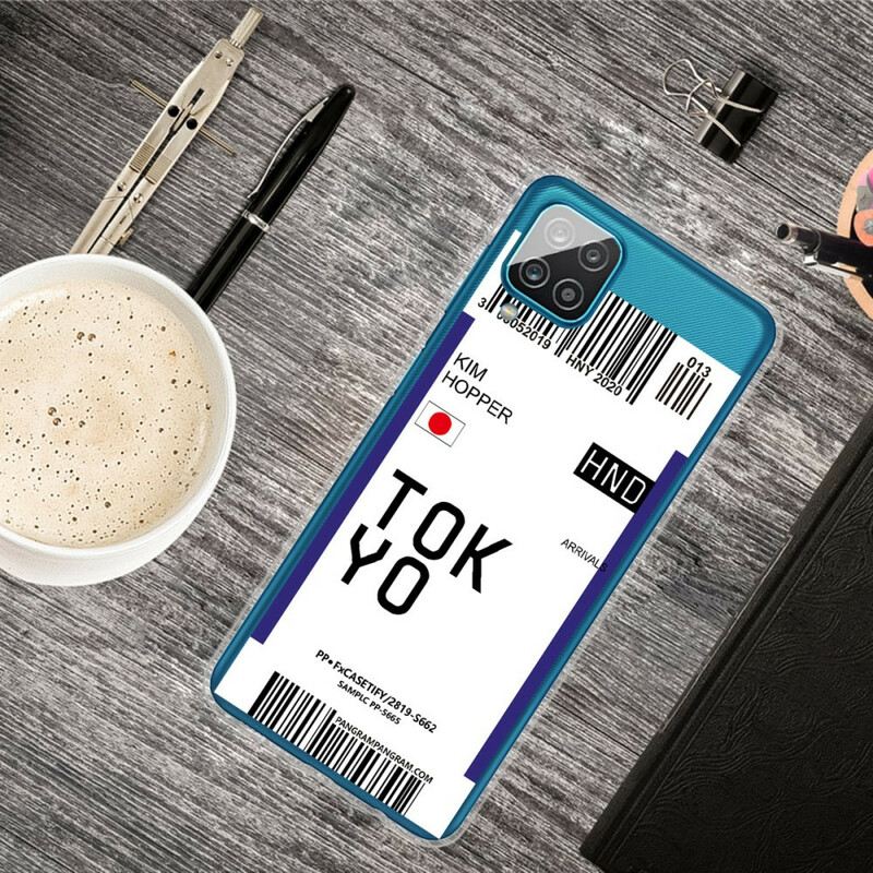 Maskica Samsung Galaxy M12 / A12 Ukrcajna Karta Za Tokio