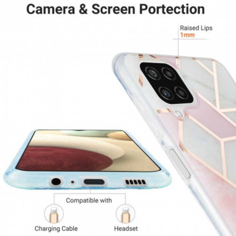 Maskica Samsung Galaxy M12 / A12 Ultra Design Mramor