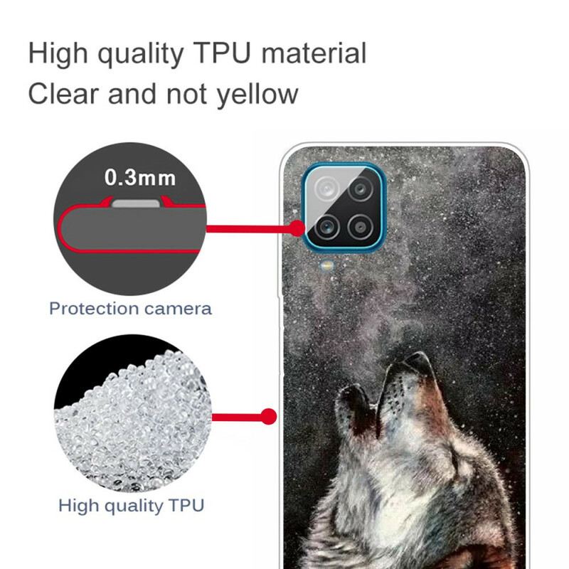 Maskica Samsung Galaxy M12 / A12 Uzvišeni Vuk
