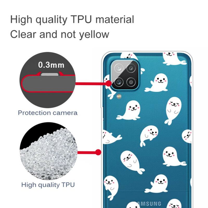 Maskica Samsung Galaxy M12 / A12 Vrhunski Morski Lavovi