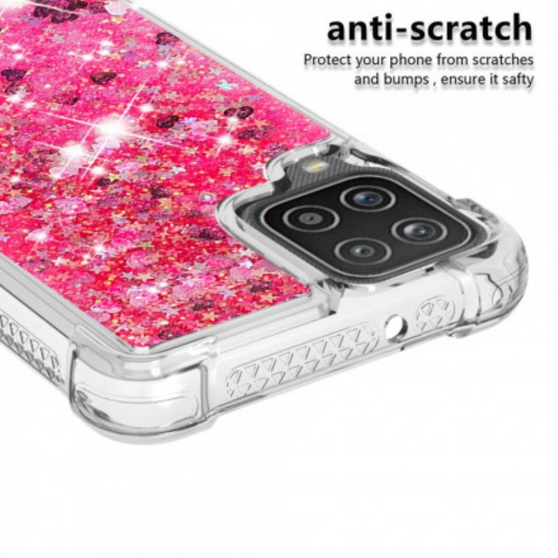 Maskica Samsung Galaxy M12 / A12 Želje Šljokice