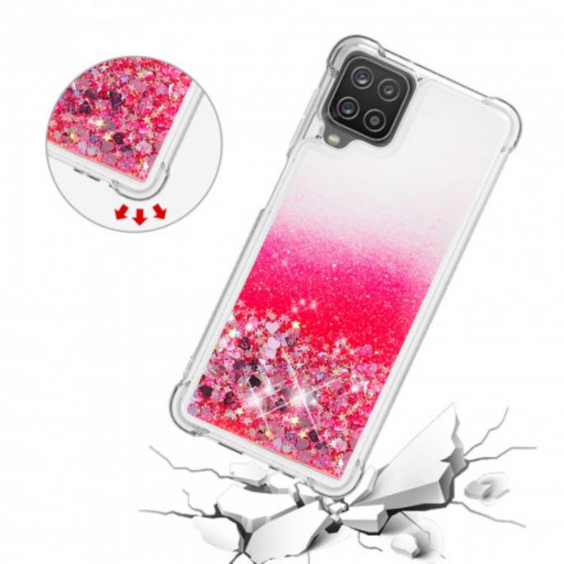 Maskica Samsung Galaxy M12 / A12 Želje Šljokice